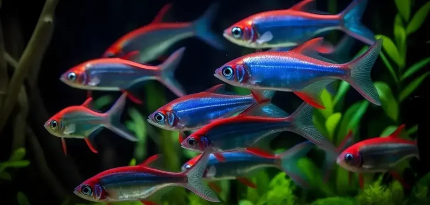 cuidados com peixes tetra